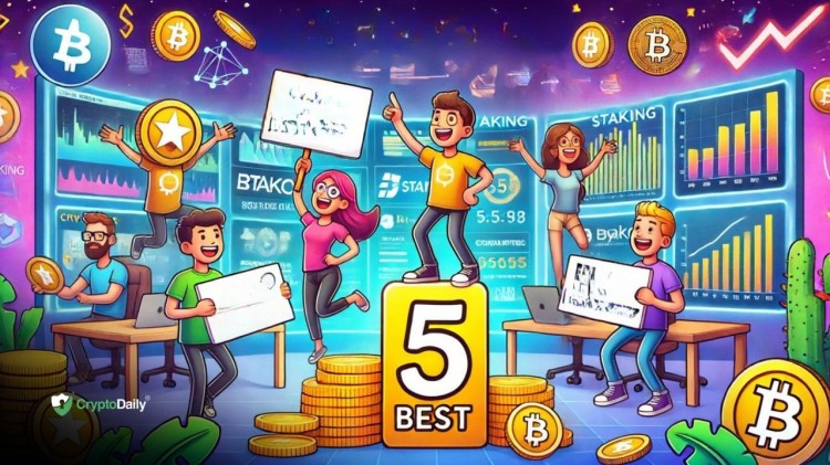 5个最佳加密货币质押平台最高实际奖励率